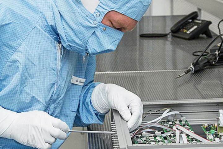Cleanroom production